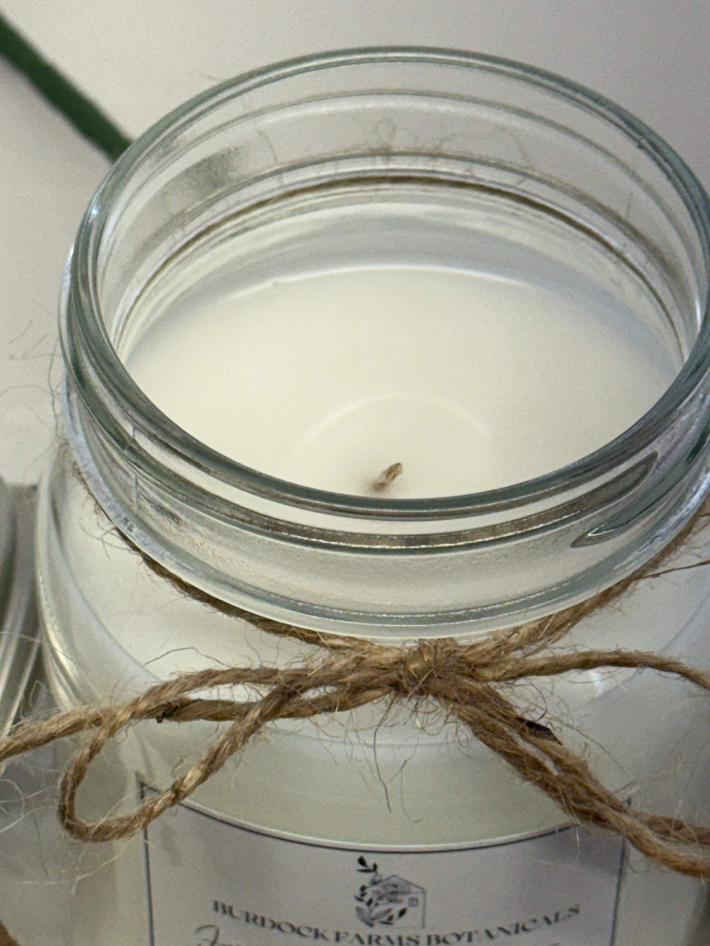 Mason Jar, 16 oz, Farmhouse kitchen candle