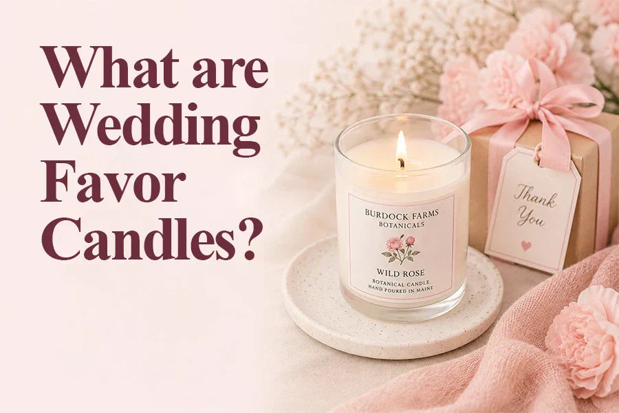 What are Wedding Favor Candles? Best Botanic Candles for Your Big Day