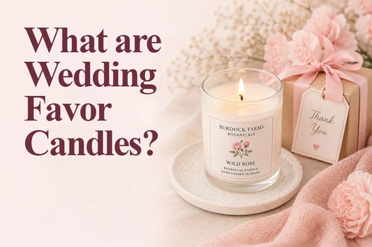 What are Wedding Favor Candles? Best Botanic Candles for Your Big Day