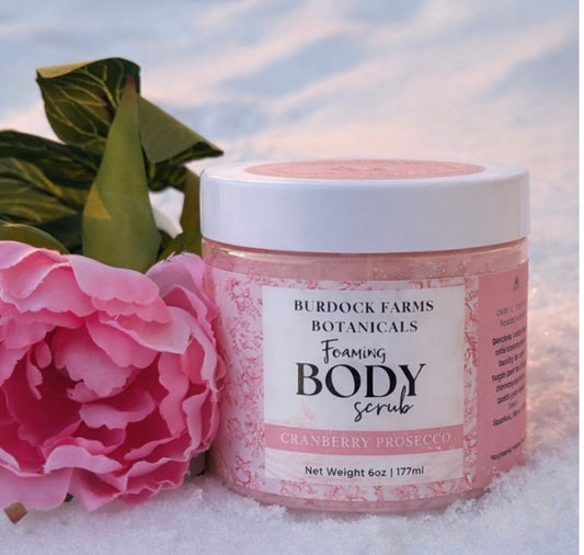 Signature Collection  foaming sugar scrub