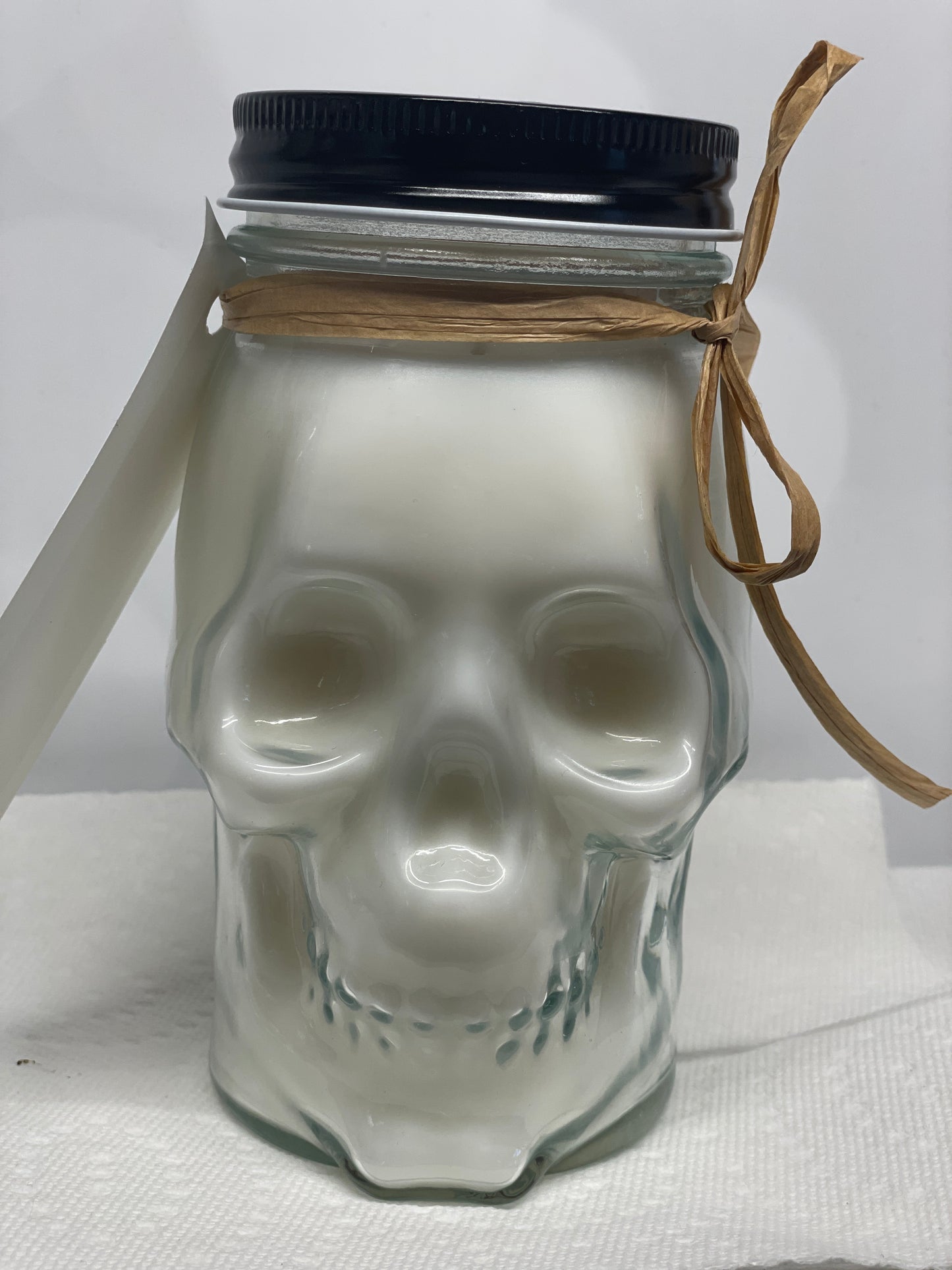 SKULL candle