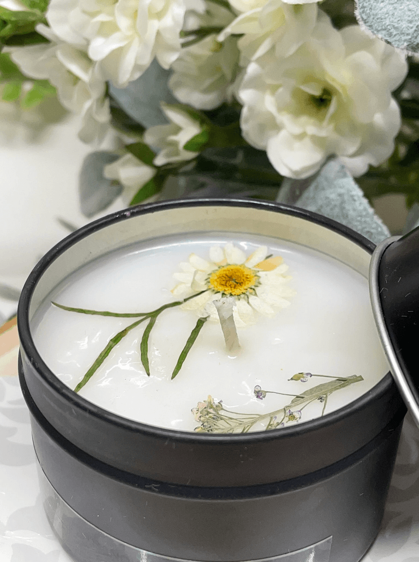 Handcrafted candle perfect for wedding favors  